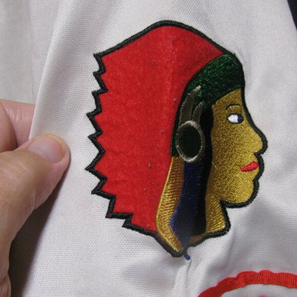 VTG MITCHELL & NESS  BABE RUTH # 3 BOSTON BRAVES RETRO THROWBACK JERSEY SIZE 54 - Picture 5 of 9